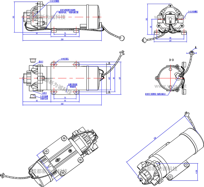 ����΢�͸�ѹˮ��HSP11070TAC��άͼ